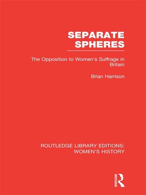 cover image of Separate Spheres